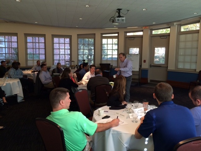 John with Sage Industries at Furman University in Greenville, South Carolina.
